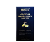 KiwiSeng Ginseng Manuka Honey Lozenges PLUS+ | Organic New Zealand Panax Ginseng & Premium MGO83+ Manuka Honey | Natural Soothing Lozenges - KiwiSeng